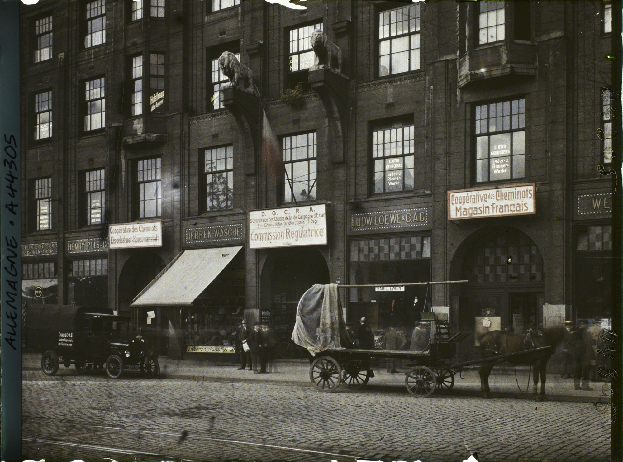 Image représentant Allemagne, Düsseldorf, Commission régulatrice et coopérative Cheminots