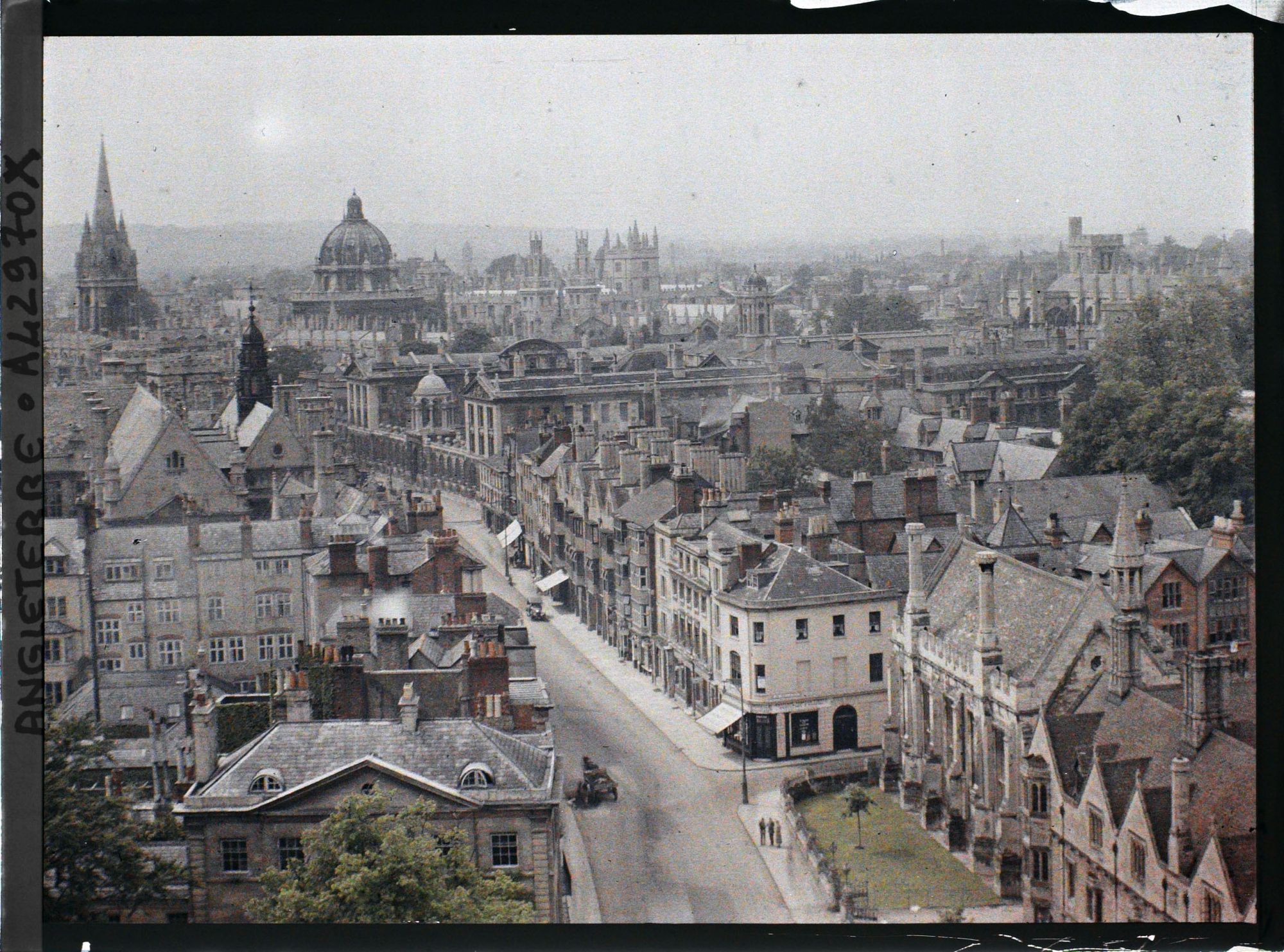 Image représentant Panorama sur la Ville vue de la tour du Magdalen College