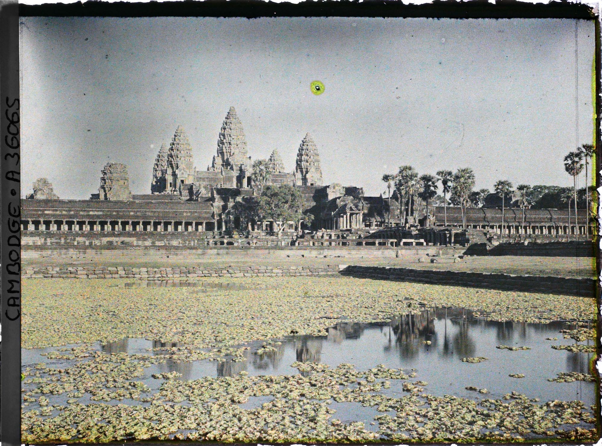 Image représentant La pyramide à trois niveaux formant le temple-montagne