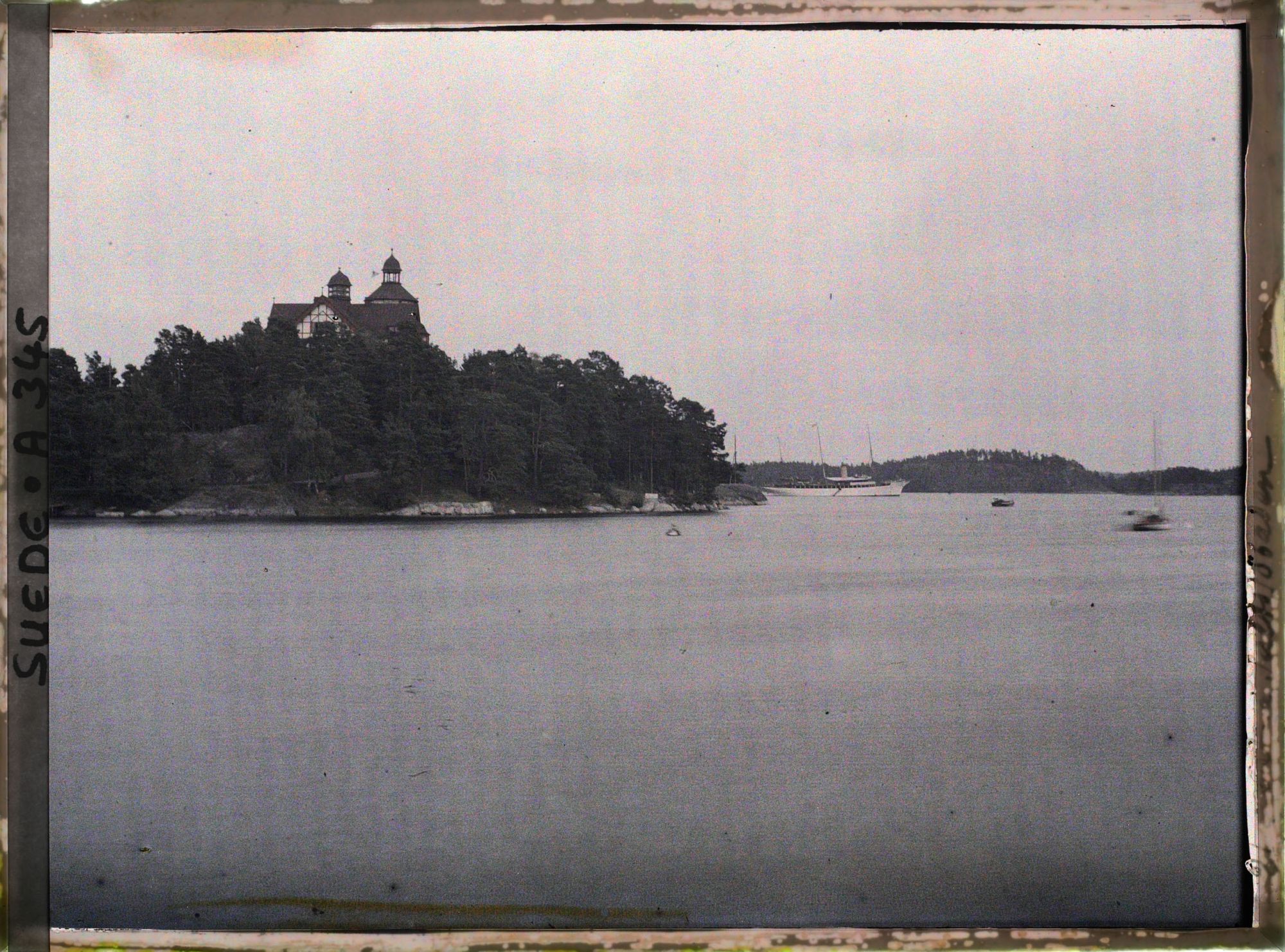 Image représentant Une villa sur une île