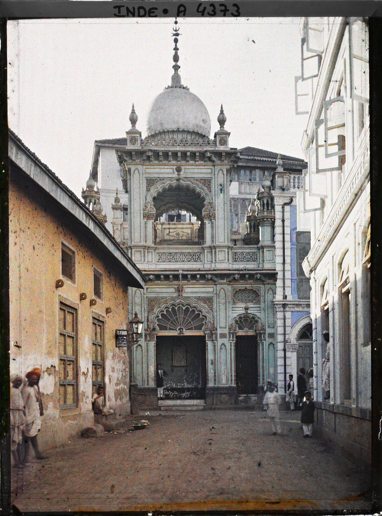 Image représentant Le portique d'une mosquée