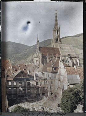 Image représentant Ruines aux abords de l'église de Thann