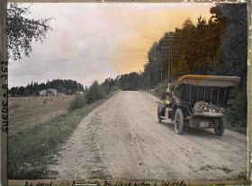 Image représentant La voiture des opérateurs entre Stockholm et Uppsala