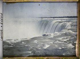 Image représentant Canada,Niagara, Les rapides au gouffre (Canadienne)