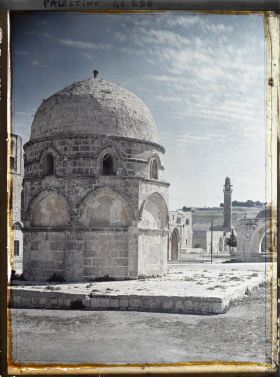 Image représentant Dôme de Soliman au sud de l'esplanade Sacrée (Haram el Sherif)