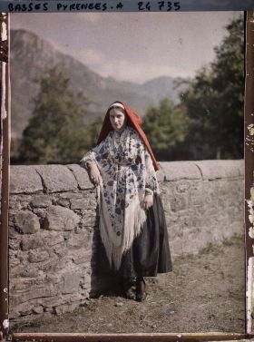Image représentant France, Vallée d'Ossau, Vallée d'Ossau Ossaloise en Costume local