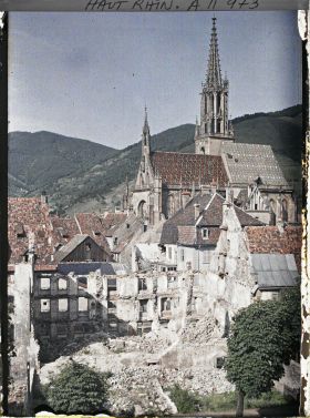 Image représentant Ruines aux abords de l'église de Thann